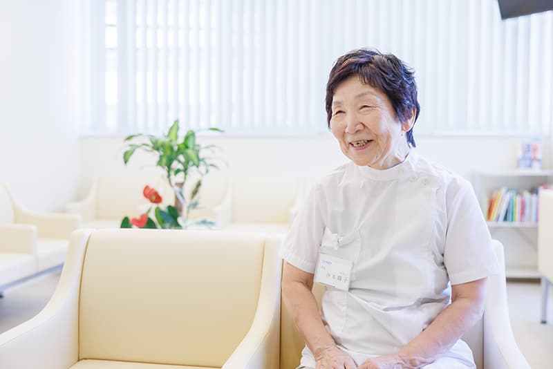 沖本 峰子先生の写真