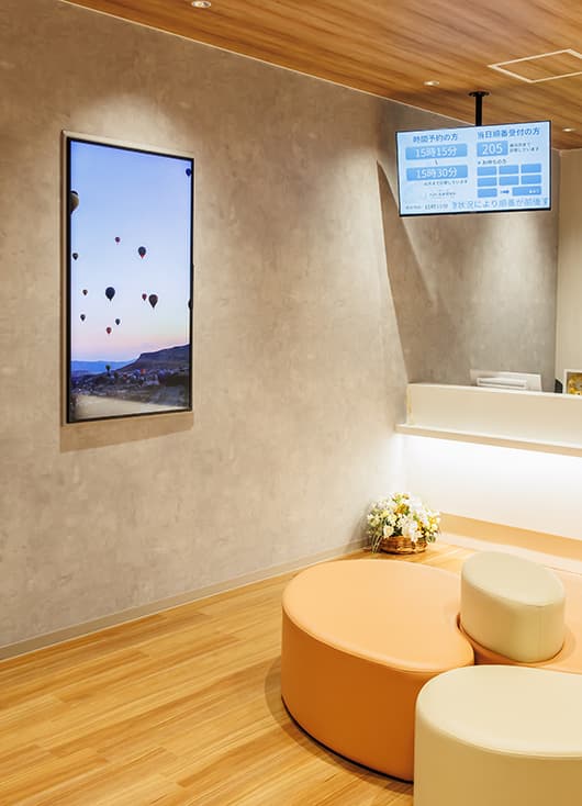 大阪なんばJUN耳鼻咽喉科の院内の写真