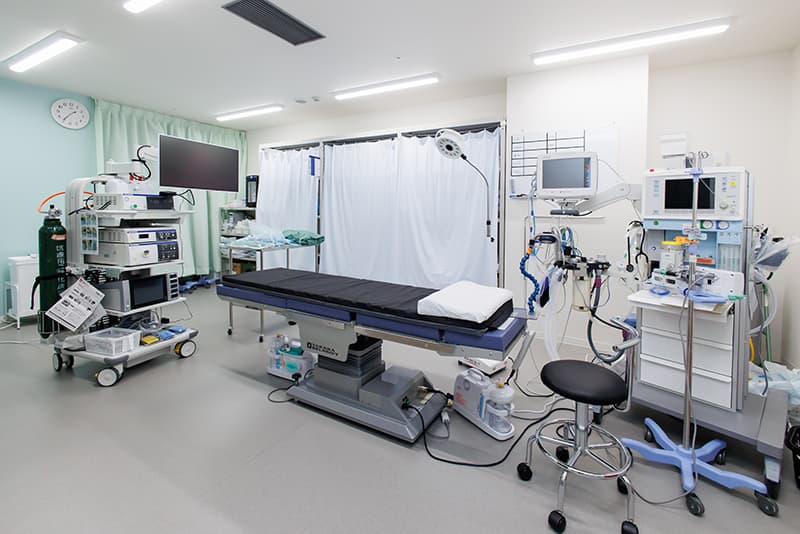 大阪うめだ鼠径ヘルニアMIDSクリニックの院内の写真