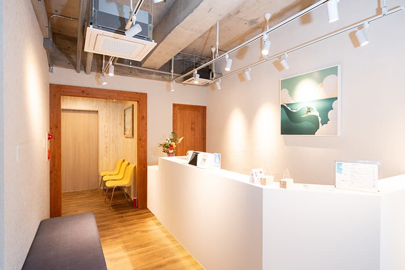 さめじまクリニックの院内の写真