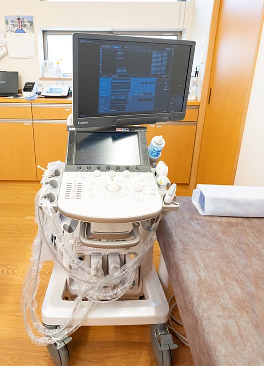 超音波検査機器の写真