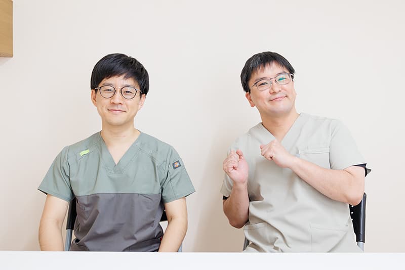 太田 徹先生と田邉 綾先生の写真
