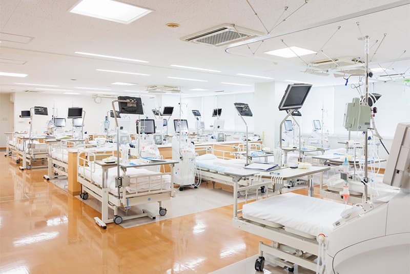 福島内科医院の透析室の写真