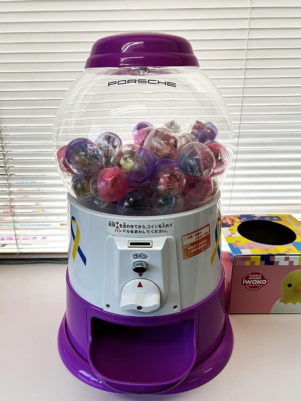 ガチャガチャの写真