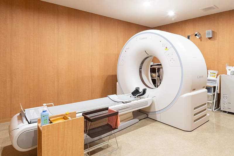 CT検査機器の写真