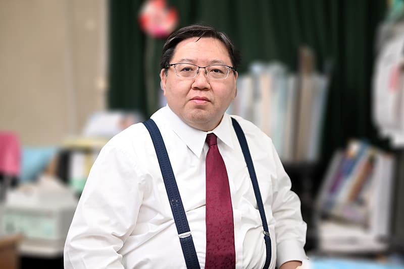 儘田先生の写真