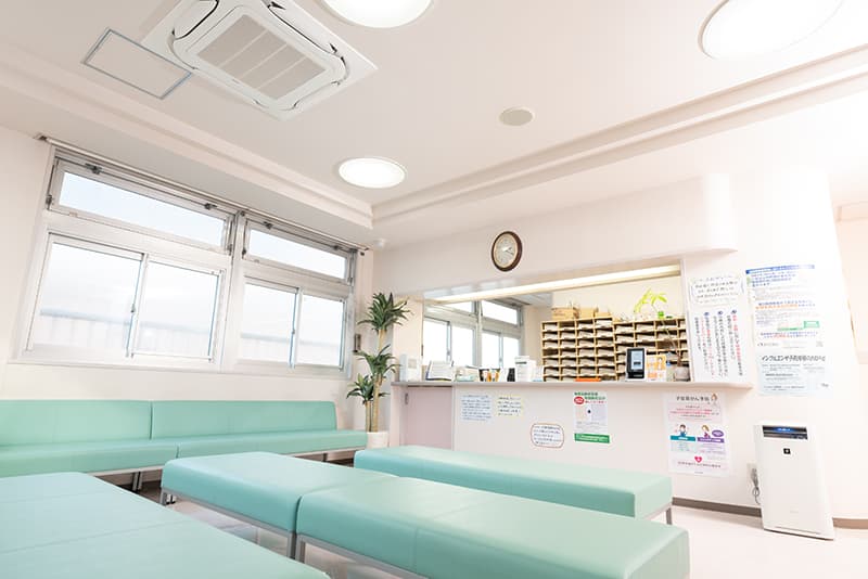 乾小児科内科医院の院内の写真