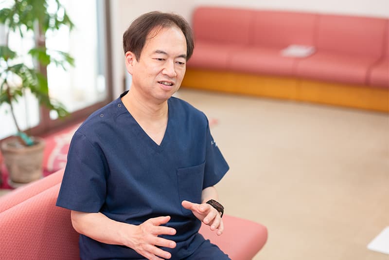 篠田 知太朗先生の写真