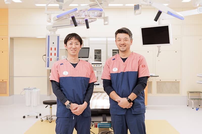 蒲池 祐紀先生、瀧井 穣先生の写真