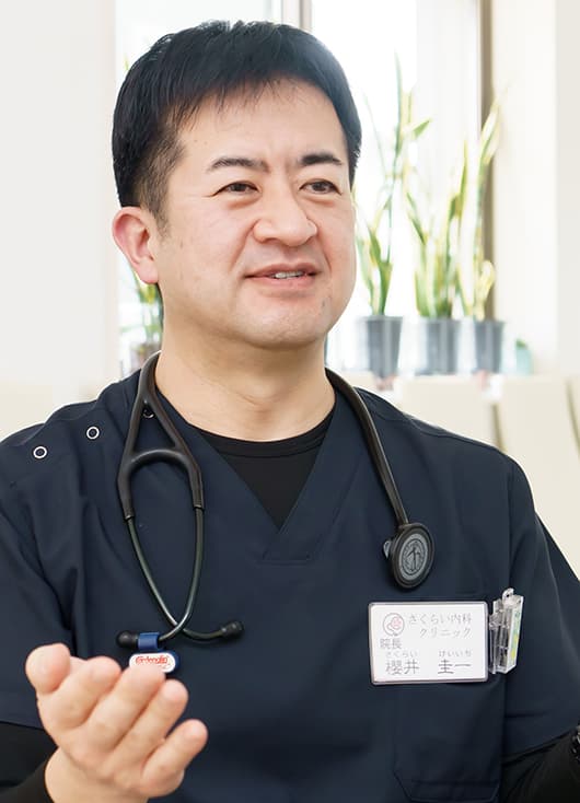 櫻井先生の写真