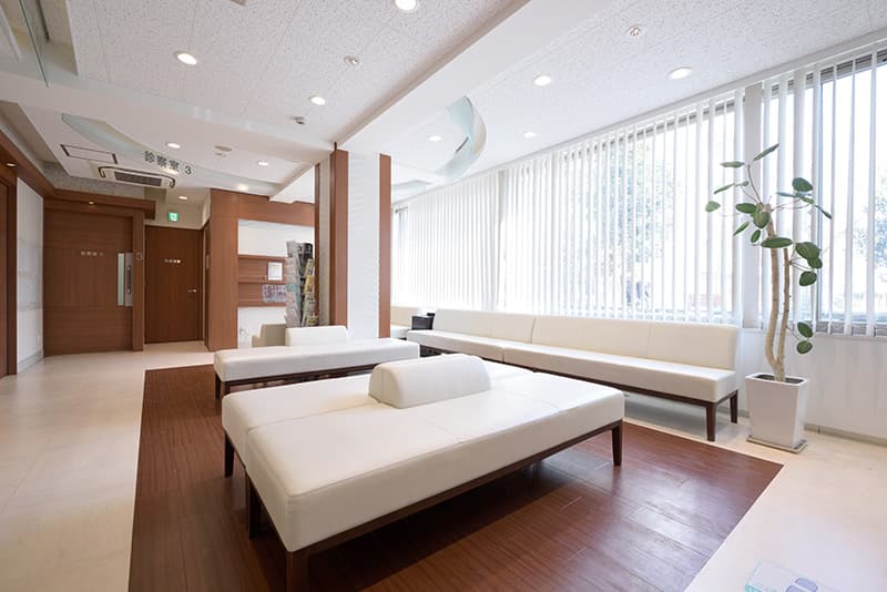 梶が谷クリニックの待合室の写真