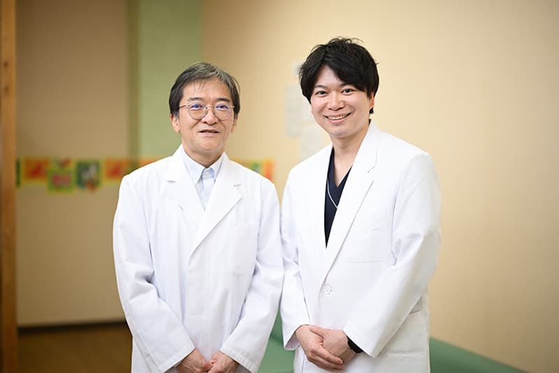 中島 幹夫先生と中島 佑樹先生の写真