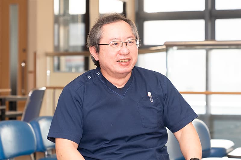 川名 英世先生の写真