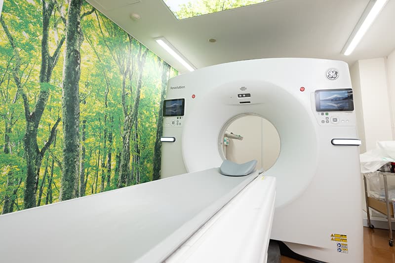 CT検査装置の写真