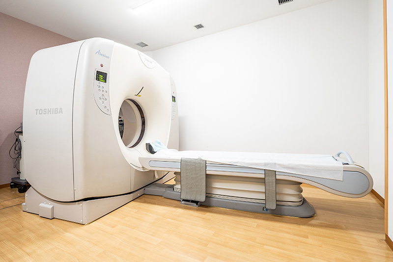 マルチスライスCT機器の写真