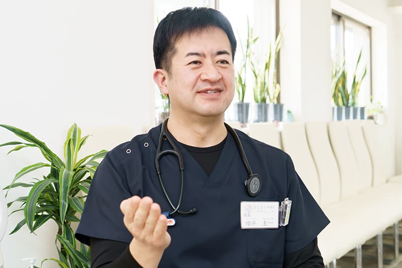 櫻井先生の写真