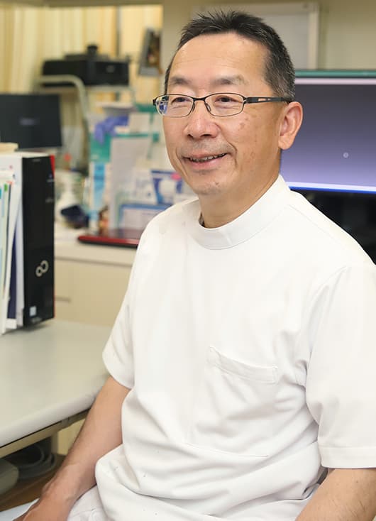 半田先生の写真