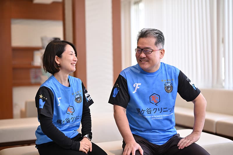 健院長と友起子副院長の写真2