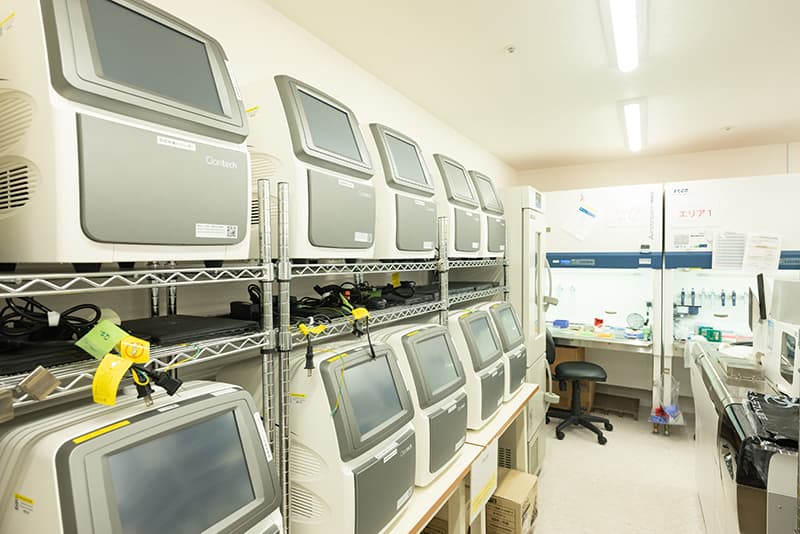 あおぞら検査センターの内部の写真
