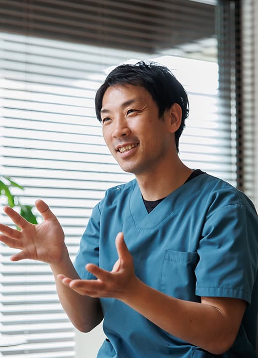 清水 導臣先生の写真