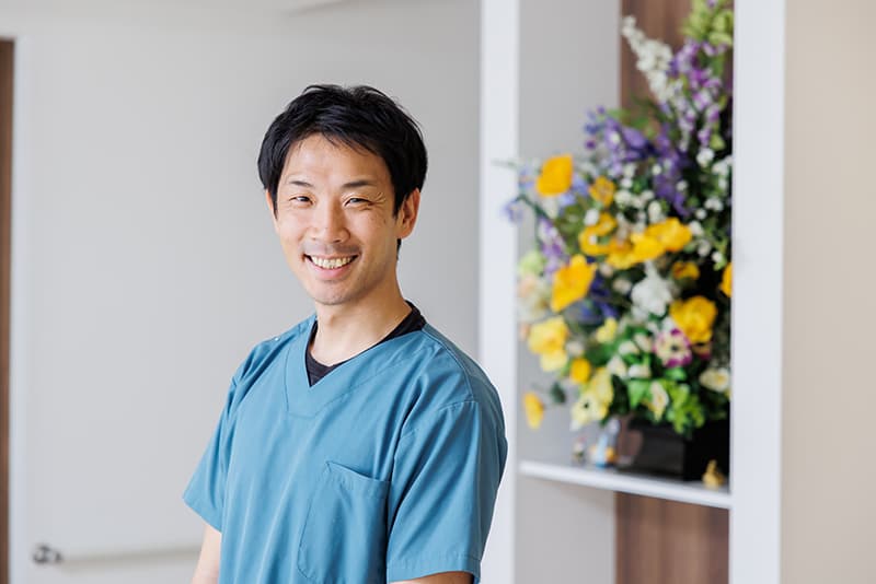 清水 導臣先生の写真