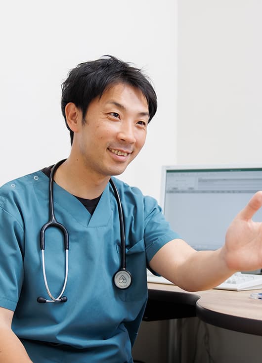 清水 導臣先生の写真