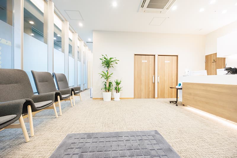 鼠径ヘルニア日帰り外科広島アルプスクリニックの院内の写真