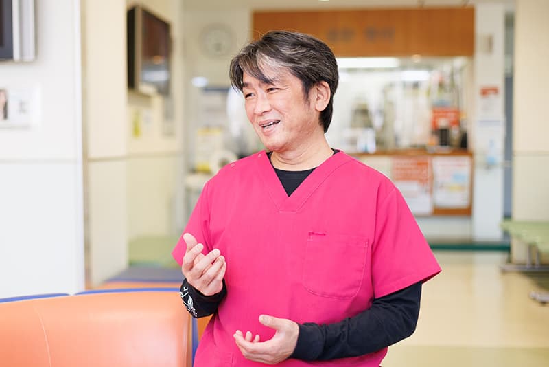 林 裕章先生の写真